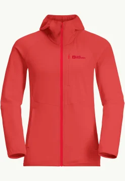 Jack Wolfskin Randonnée|Polaire-Kolbenberg Hooded Fz W