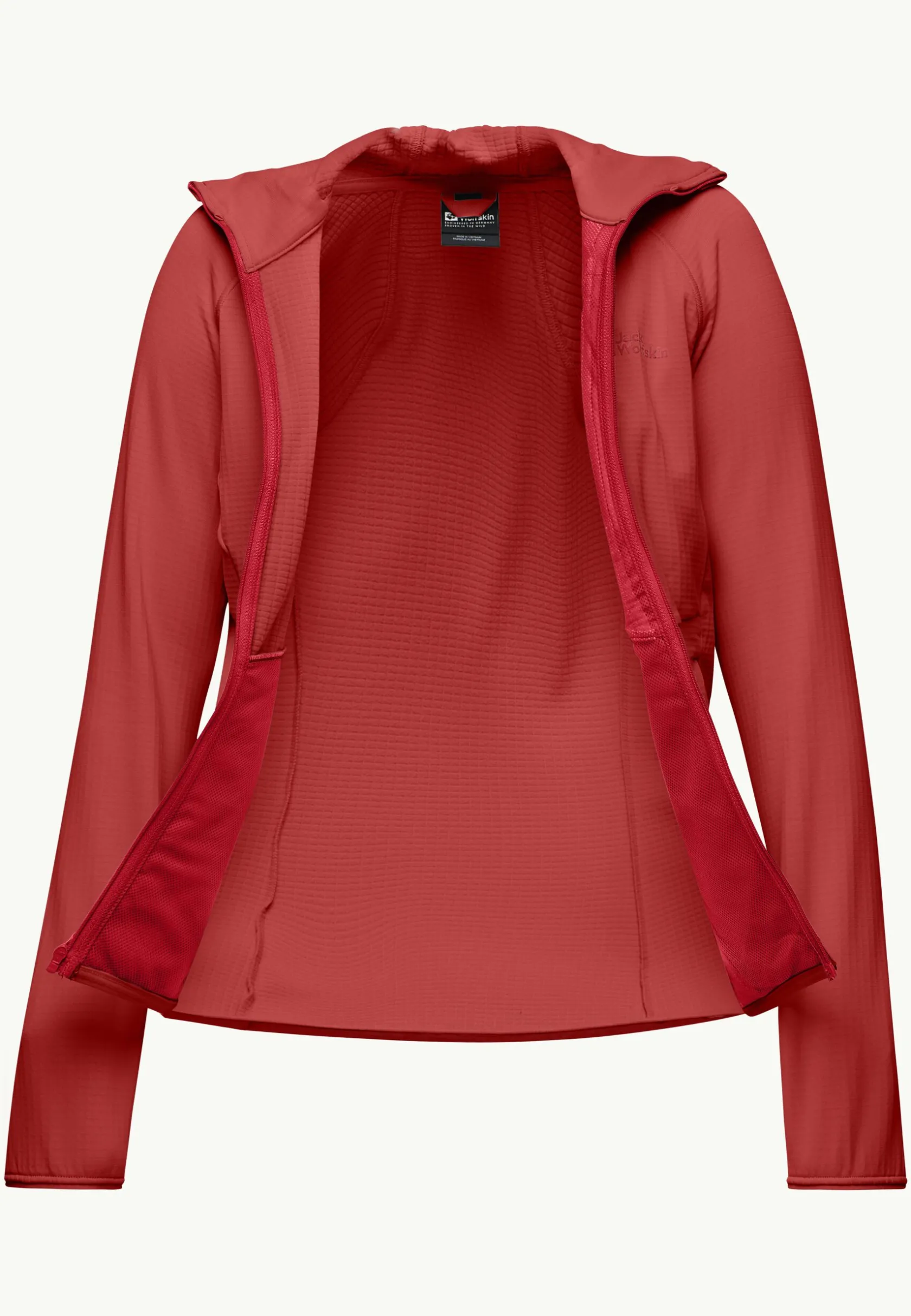 Jack Wolfskin Randonnée|Polaire-Kolbenberg Hooded Fz W