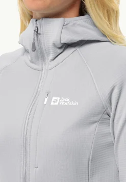 Jack Wolfskin Randonnée|Polaire-Kolbenberg Hooded Fz W