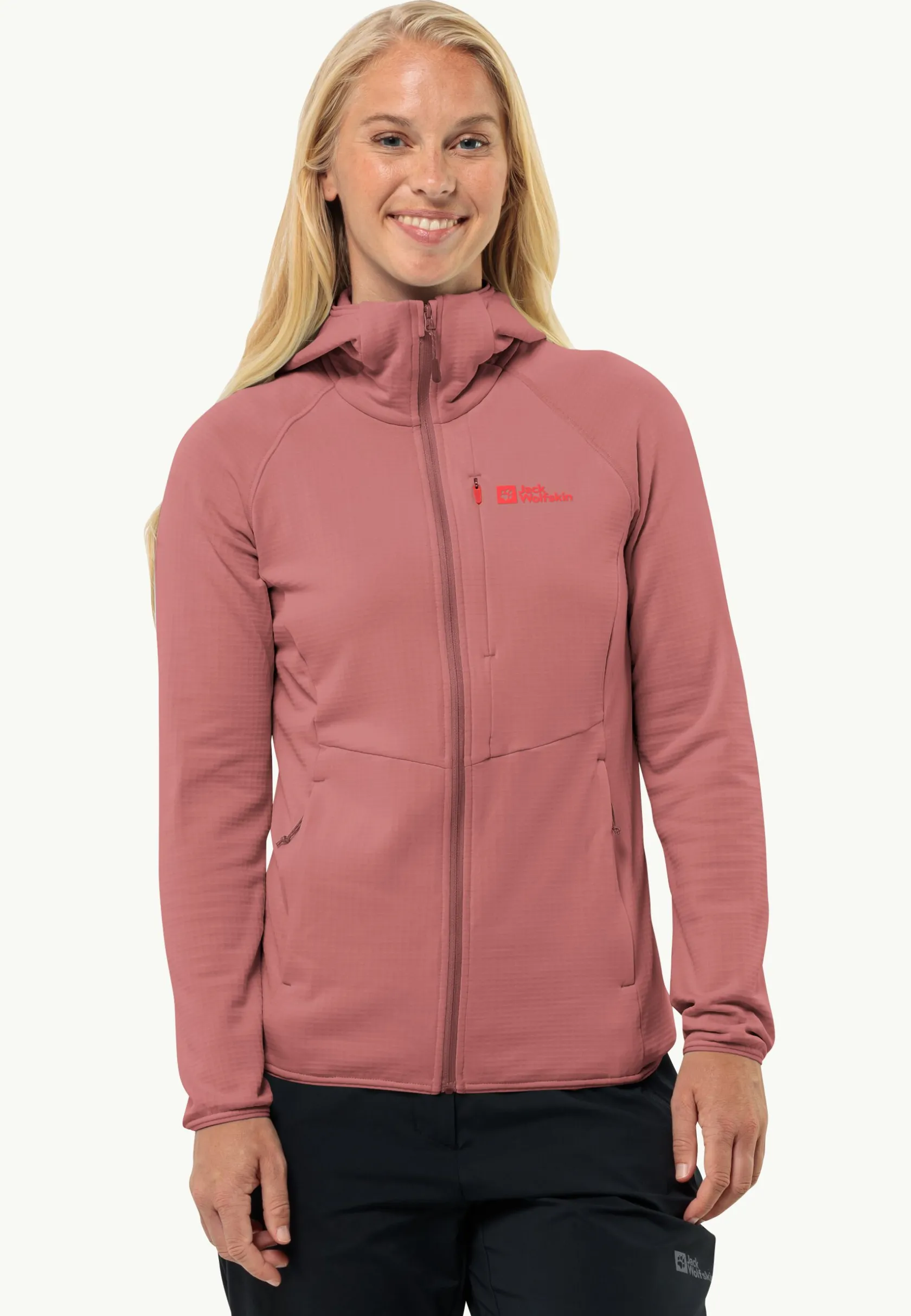 Jack Wolfskin Randonnée|Polaire-Kolbenberg Hooded Fz W