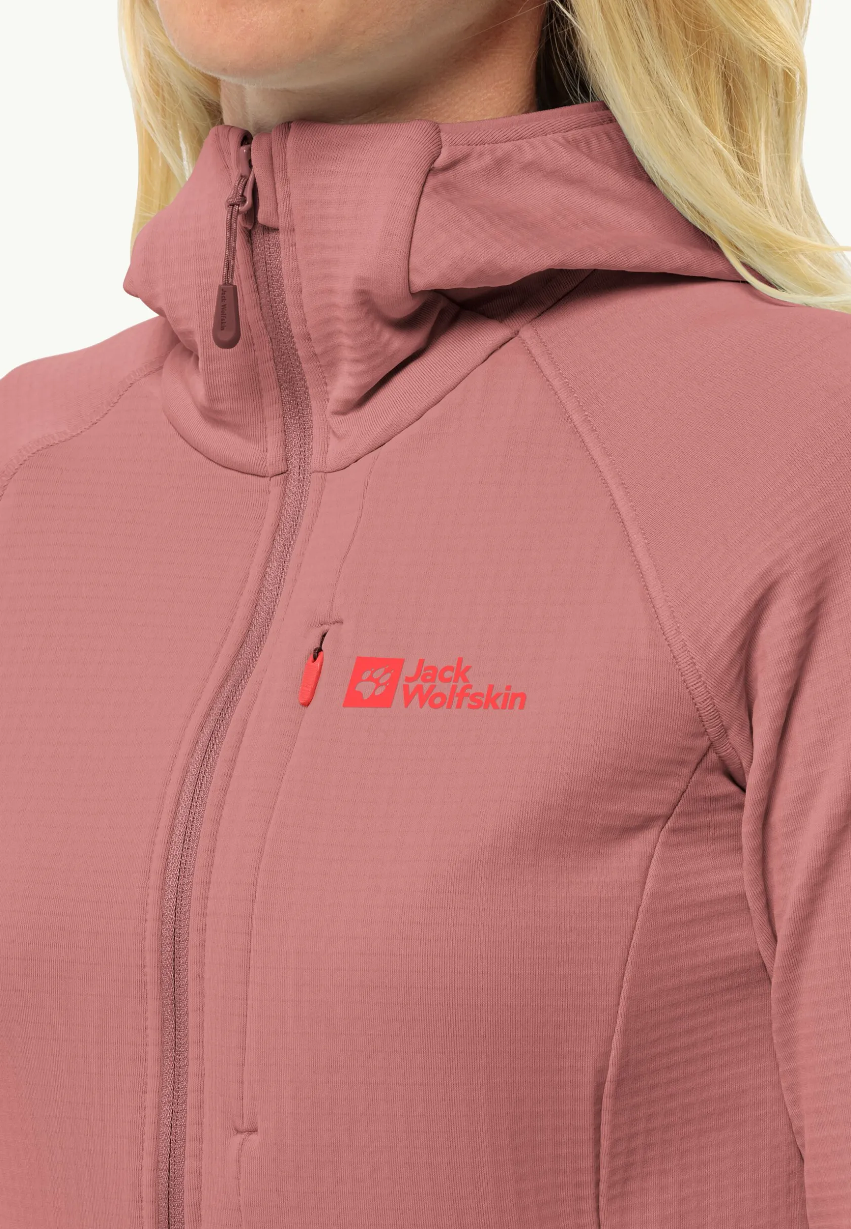 Jack Wolfskin Randonnée|Polaire-Kolbenberg Hooded Fz W