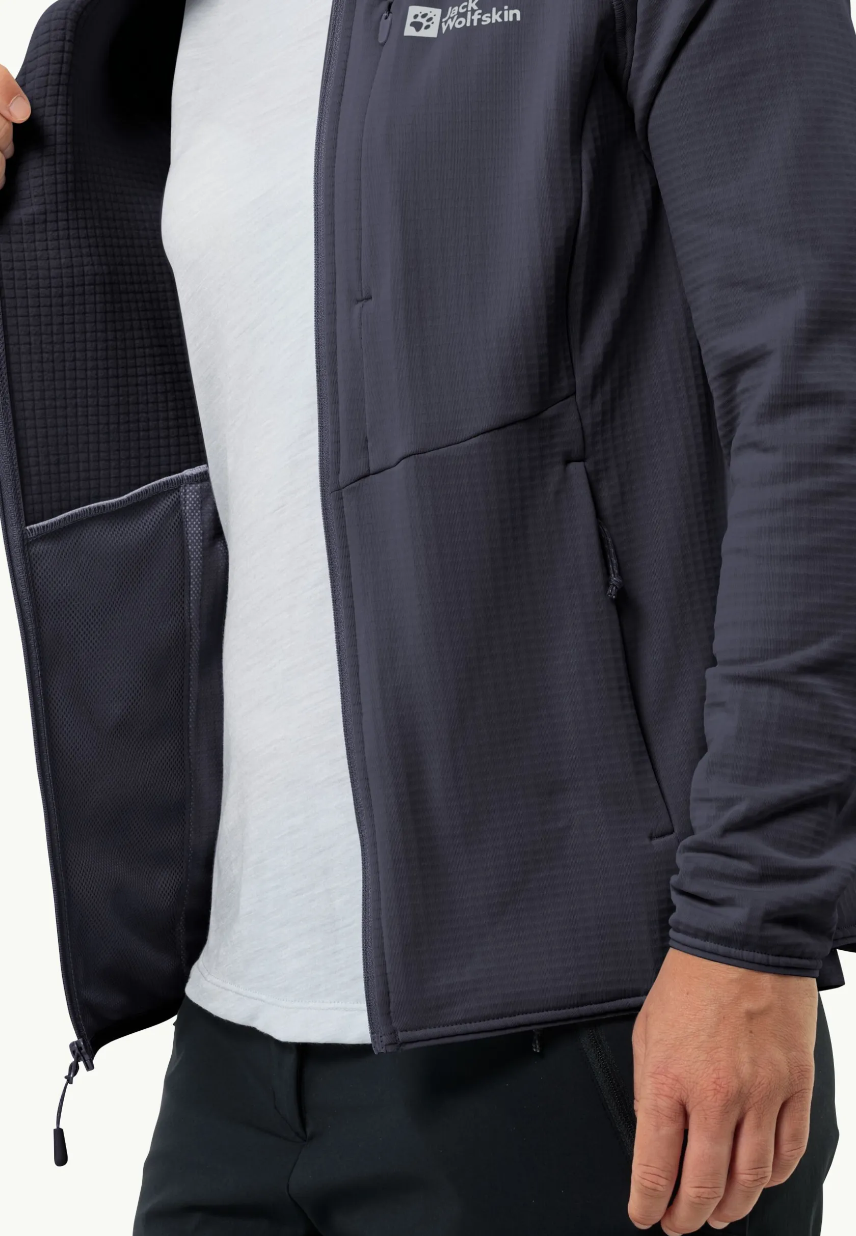 Jack Wolfskin Randonnée|Polaire-Kolbenberg Hooded Fz W