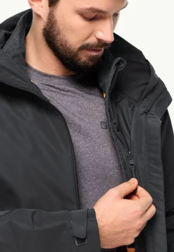 Jack Wolfskin Randonnée|Vestes Intermédiaires-Lapawa Ins Jkt M