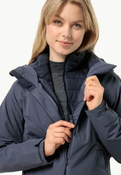 Jack Wolfskin Randonnée|Vestes Intermédiaires-Lapawa Ins Jkt W