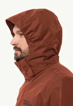 Jack Wolfskin Randonnée|Vestes Intermédiaires-Luntal 3in1 Jkt M
