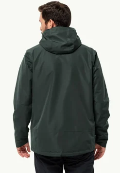 Jack Wolfskin Randonnée|Vestes Intermédiaires-Luntal 3in1 Jkt M