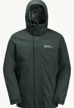 Jack Wolfskin Randonnée|Vestes Intermédiaires-Luntal 3in1 Jkt M