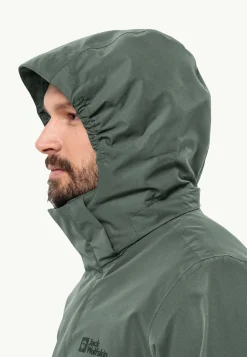 Jack Wolfskin Randonnée|Vestes Intermédiaires-Luntal 3in1 Jkt M