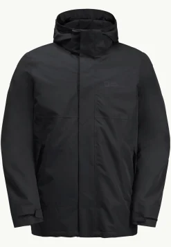Jack Wolfskin Randonnée|Vestes Intermédiaires-Luntal 3in1 Jkt M