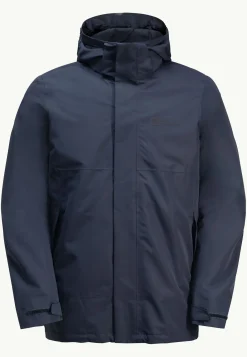 Jack Wolfskin Randonnée|Vestes Intermédiaires-Luntal 3in1 Jkt M