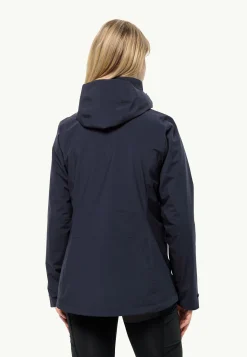 Jack Wolfskin Randonnée|Vestes Intermédiaires-Luntal 3in1 Jkt W