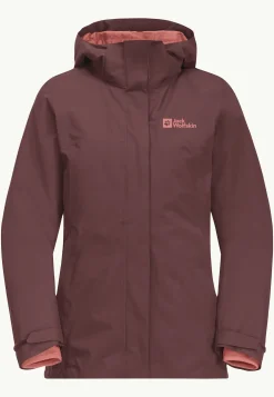 Jack Wolfskin Randonnée|Vestes Intermédiaires-Luntal 3in1 Jkt W