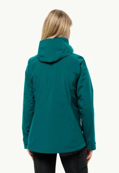 Jack Wolfskin Randonnée|Vestes Intermédiaires-Luntal 3in1 Jkt W