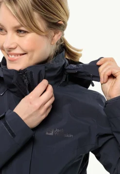 Jack Wolfskin Randonnée|Vestes Intermédiaires-Luntal 3in1 Jkt W