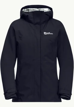 Jack Wolfskin Randonnée|Vestes Intermédiaires-Luntal 3in1 Jkt W