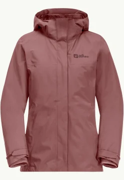 Jack Wolfskin Randonnée|Vestes Intermédiaires-Luntal 3in1 Jkt W