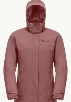 Jack Wolfskin Randonnée|Vestes Intermédiaires-Luntal 3in1 Jkt W