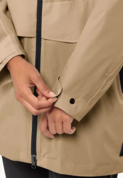 Jack Wolfskin Lifestyle|Vestes Intermédiaires-Mainkai Long Jkt W