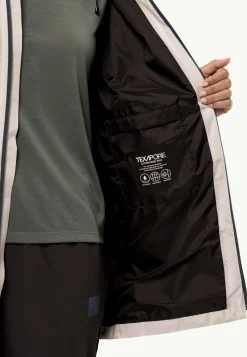 Jack Wolfskin Lifestyle|Vestes Intermédiaires-Mainkai Long Jkt W