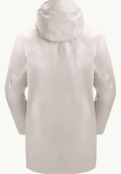 Jack Wolfskin Lifestyle|Vestes Intermédiaires-Mainkai Long Jkt W