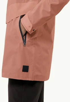 Jack Wolfskin Lifestyle|Vestes Intermédiaires-Mainkai Long Jkt W