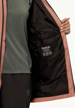 Jack Wolfskin Lifestyle|Vestes Intermédiaires-Mainkai Long Jkt W