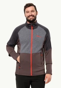 Jack Wolfskin Randonnée|Vestes Intermédiaires-Marienberg Fz M
