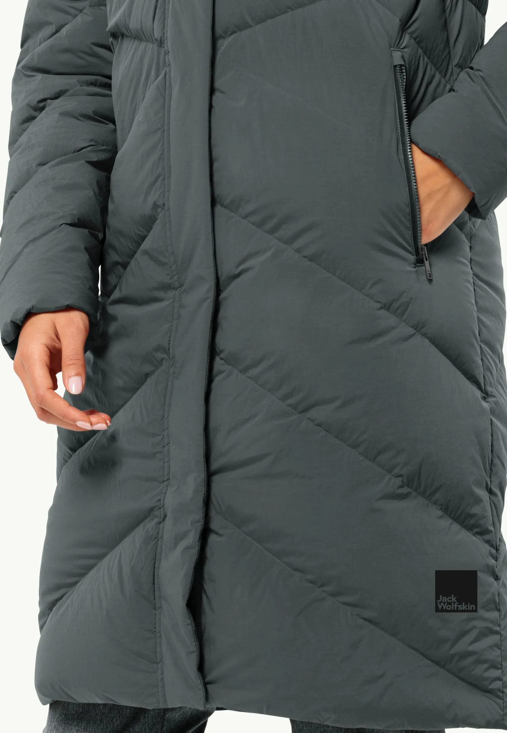 Jack Wolfskin Lifestyle|Vestes Intermédiaires-Marienplatz Coat W Rds