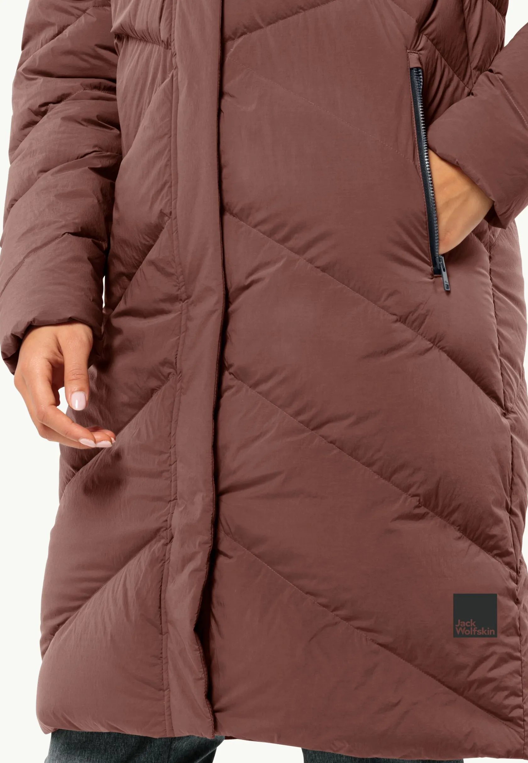 Jack Wolfskin Lifestyle|Vestes Intermédiaires-Marienplatz Coat W Rds