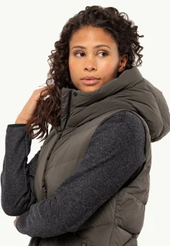 Jack Wolfskin Lifestyle|Couches Intermédiaires & Vestes En Polaire-Marienplatz Vest W Rds