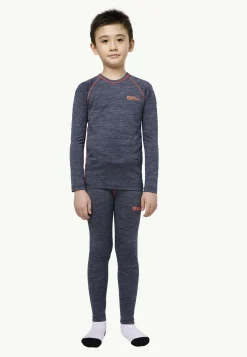 Jack Wolfskin Hauts Techniques-Merino Baselayer Set K