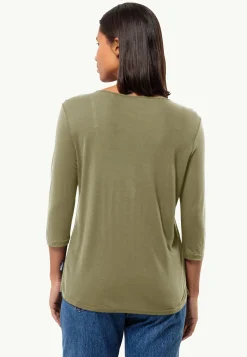 Jack Wolfskin Lifestyle|T-Shirts & Hauts Manches Longues-Mola 3|4 T W