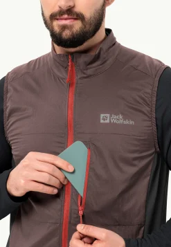 Jack Wolfskin Faire Du Vélo|Vestes Intermédiaires-Morobbia Alpha Vest M