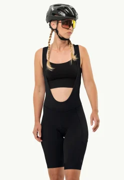 Jack Wolfskin Faire Du Vélo|Jupes & Shorts-Morobbia Bib Shorts W