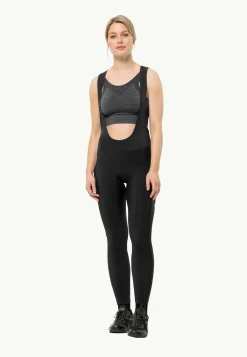 Jack Wolfskin Faire Du Vélo|Pantalons Vélos/Cyclisme-Morobbia Bib Tights W black