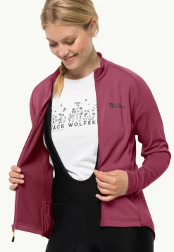Jack Wolfskin Faire Du Vélo|Polaire-Morobbia Fz Light W