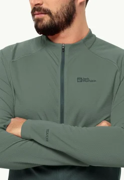 Jack Wolfskin Faire Du Vélo|Hauts Techniques-Morobbia Fz L/s M