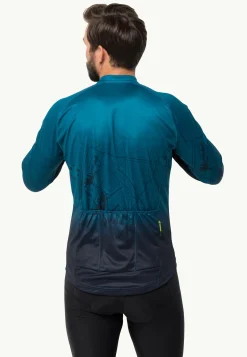 Jack Wolfskin Faire Du Vélo|Hauts Techniques-Morobbia Fz L/s Print M