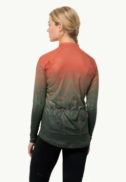 Jack Wolfskin Randonnée|Faire Du Vélo-Morobbia Fz L/s Print W