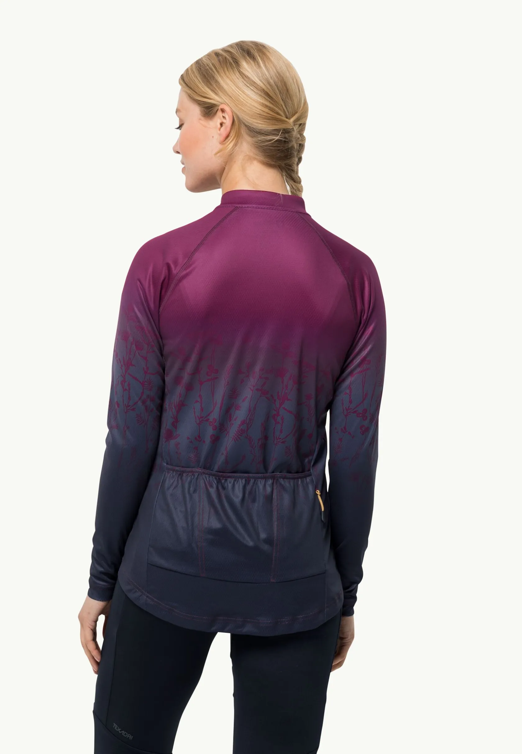 Jack Wolfskin Randonnée|Faire Du Vélo-Morobbia Fz L/s Print W
