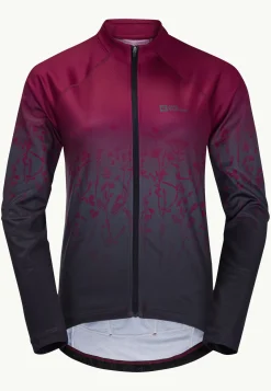 Jack Wolfskin Randonnée|Faire Du Vélo-Morobbia Fz L/s Print W