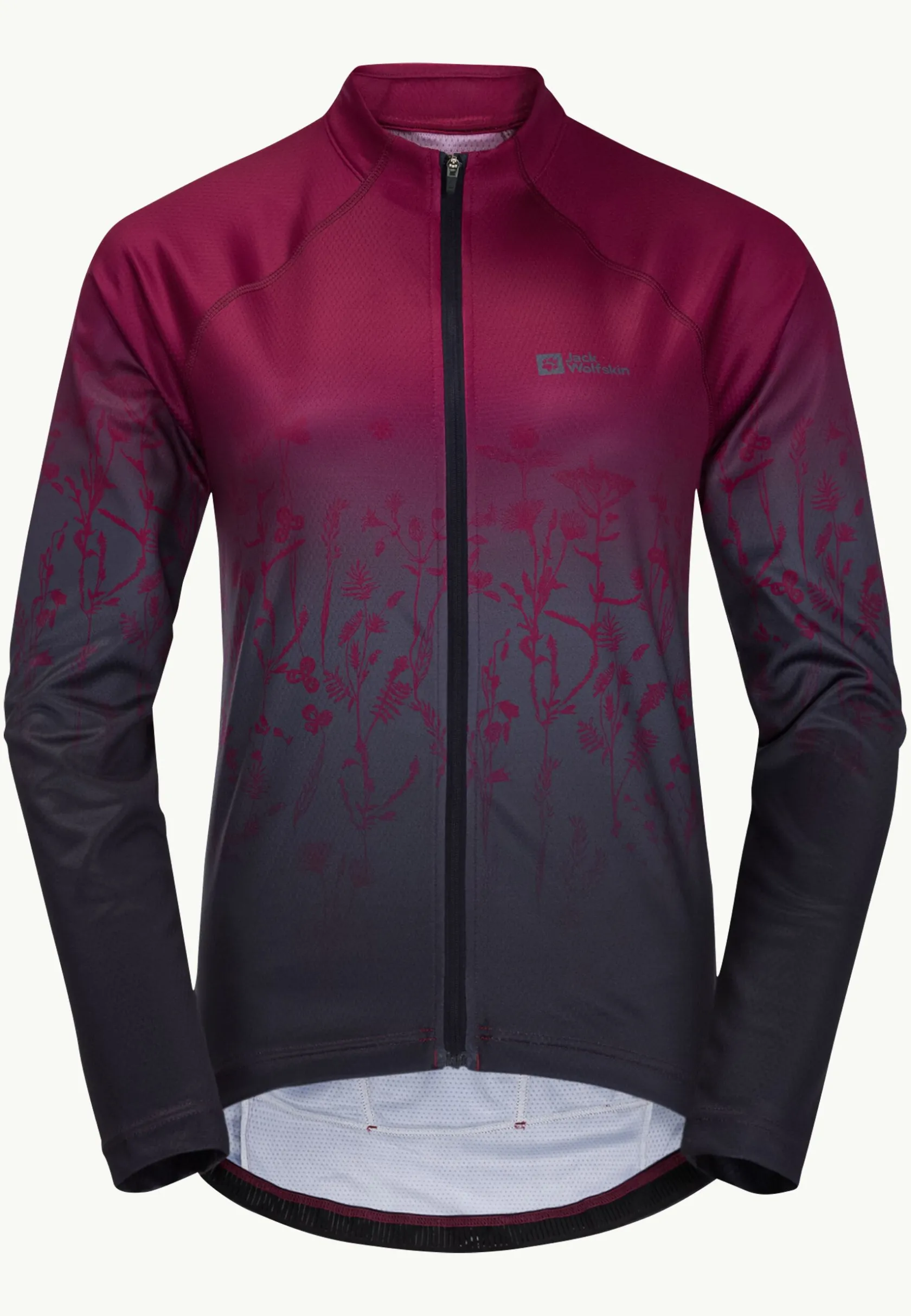 Jack Wolfskin Randonnée|Faire Du Vélo-Morobbia Fz L/s Print W