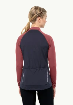 Jack Wolfskin Faire Du Vélo|Hauts Techniques-Morobbia Fz L/s W