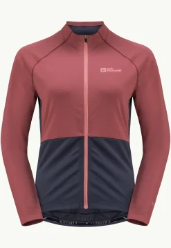 Jack Wolfskin Faire Du Vélo|Hauts Techniques-Morobbia Fz L/s W