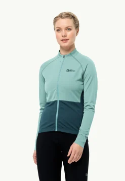 Jack Wolfskin Faire Du Vélo|Hauts Techniques-Morobbia Fz L/s W