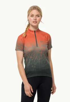 Jack Wolfskin Faire Du Vélo|Hauts Techniques-Morobbia Hz Print T W