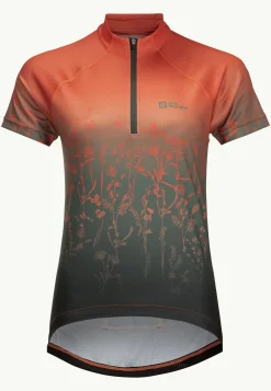 Jack Wolfskin Faire Du Vélo|Hauts Techniques-Morobbia Hz Print T W