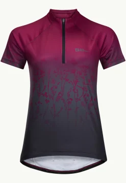 Jack Wolfskin Faire Du Vélo|Hauts Techniques-Morobbia Hz Print T W