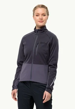 Jack Wolfskin Faire Du Vélo|Couches Intermédiaires & Vestes En Polaire-Morobbia Jkt W