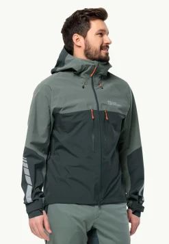 Jack Wolfskin Faire Du Vélo|Vestes Intermédiaires-Morobbia 3l Jkt M